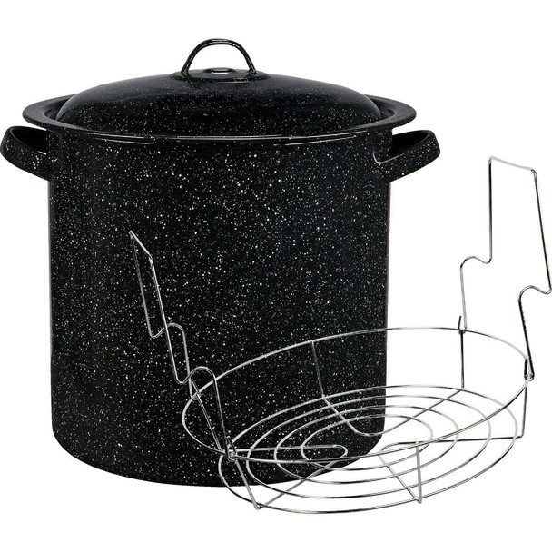 GraniteWare 15.5 Qt. Canner with Jar Rack 320682