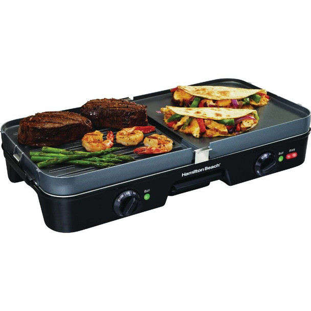 Hamilton Beach 3-In-One Electric Grill/Griddle 38546MN