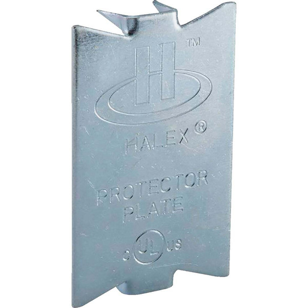 Halex 1-1/2 In. x 5 In. Steel Nail Box Plate 62850