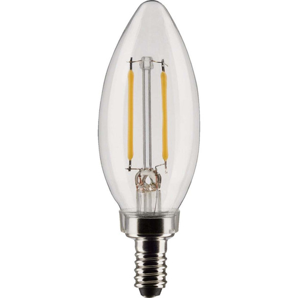 Satco 2pk 3w Led Cand Bulb S21817