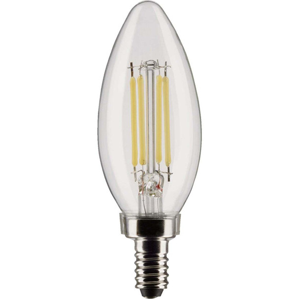 Satco 2pk 5.5w Led Cand Bulb S21827