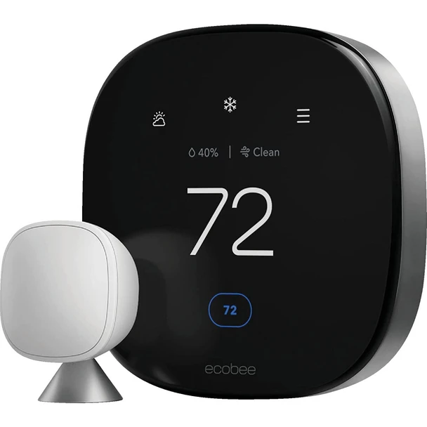 Ecobee Smart Thermostat Premium with Room Sensor EB-STATE6-01