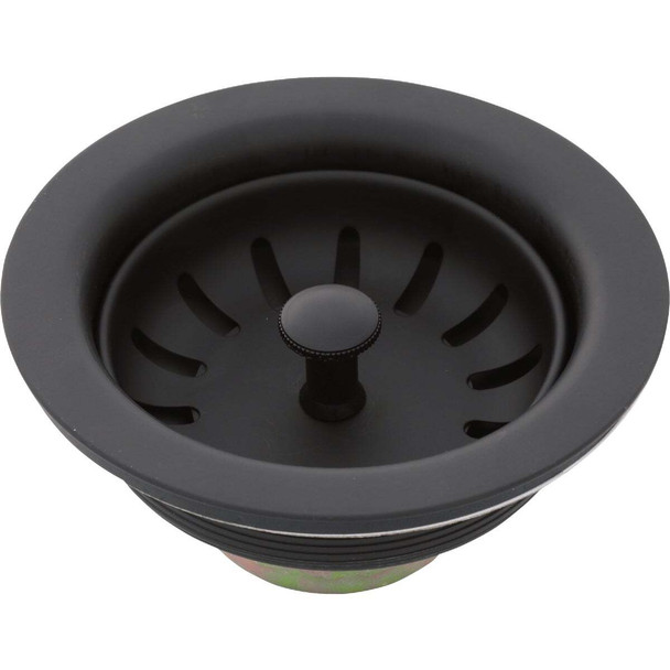 Danco Matte Black 3-1/2 In. Basket Strainer Assembly 9D00011090