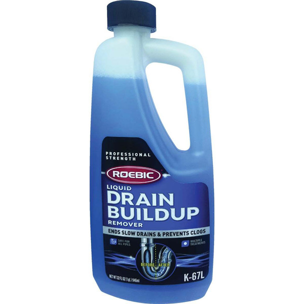 Roebic 32 Oz. Liquid Drain Buildup Remover K-67LDB-Q-6