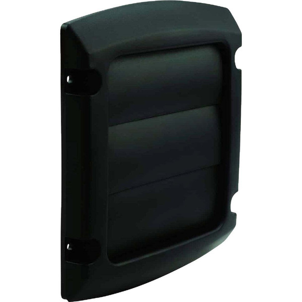 Dundas Jafine ProVent 4 In. Black Louvered Exhaust Replacement Vent Cap