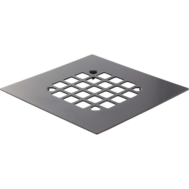 Danco Oil Rubbed Bronze Square Snap-In Drain Cover For Shower 9D00011046