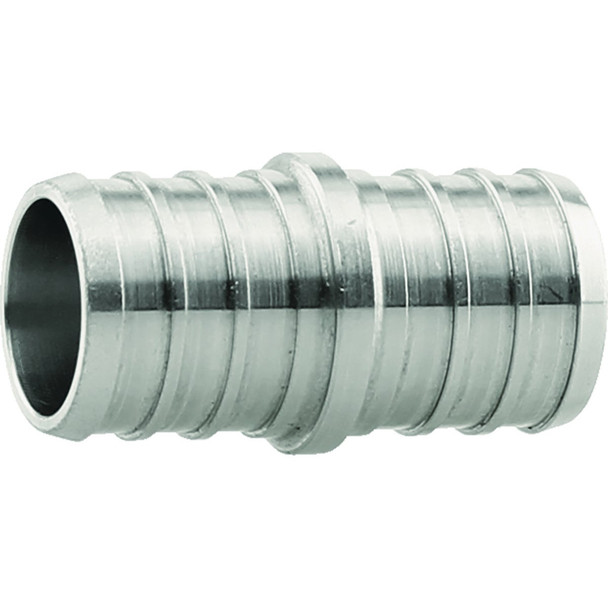 Plumbeeze 3/4 In. Stainless Steel PEX Coupling PE-PS-C07