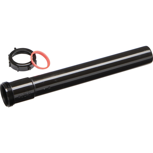 Keeney 1-1/2 In. x 12 In. Black Plastic Slip-Joint Extension Tube 40-12BK