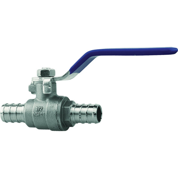 Plumbeeze 1/2 In. Stainless Steel PEX Ball Valve PEBVSS-P05
