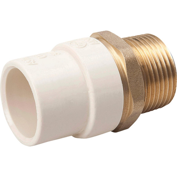 B & K 1/2 In. SOLV x 1/2 In. Male Transition Adapter 164-303NL