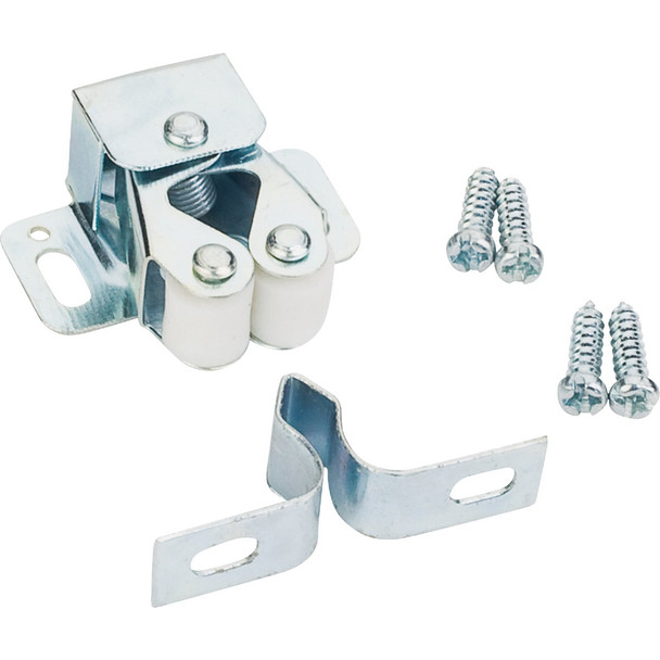 Hardware Resources Double Roller Catch With Strike & Screws RC01-ZN