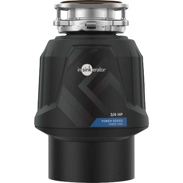 Insinkerator Power 3/4 HP Garbage Disposer, 6 Year Warranty Power 3/4 HP