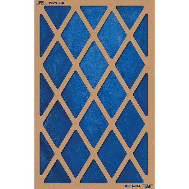 Purafilter 14 In. x 30 In. x 1 In. MERV 5 Polyfiber Furnace Filter Pack of 12