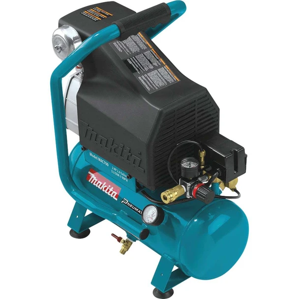 Makita Big Bore 2.6 Gal. Portable 130 psi Air Compressor MAC700