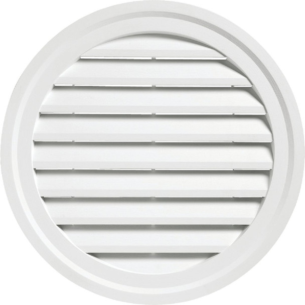 Ply Gem 22" Round White Gable Attic Vent RDGV AW