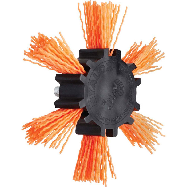 Dico Nyalox 4 In. Orange Med Flap Brush 7200045