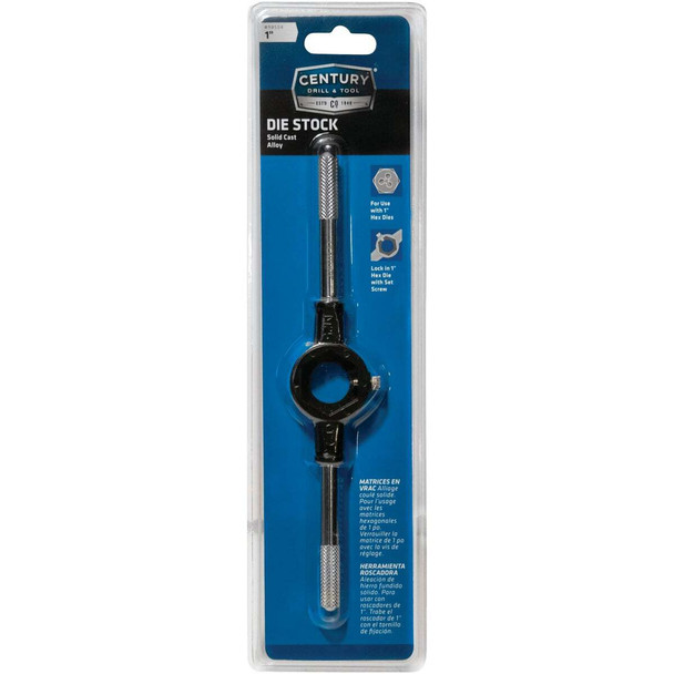 Century Drill & Tool Solid 1 In. Die Stock 98504
