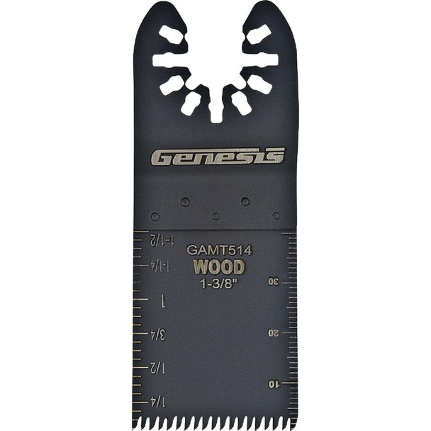 Genesis 1-3/8 In. HCS Flush Cut Oscillating Blade GAMT514