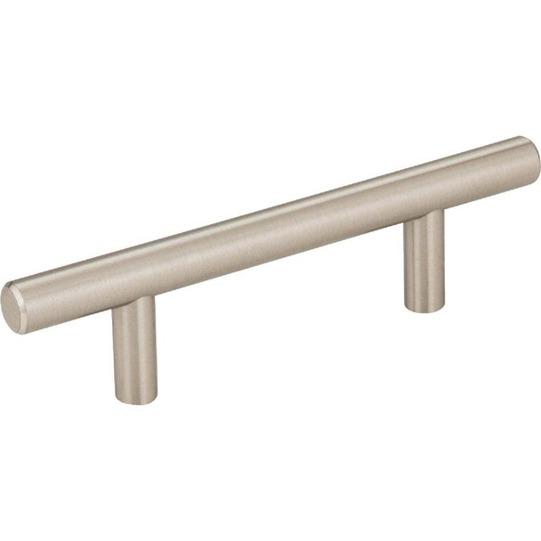 Elements Naples 3 In. Center-to-Center Satin Nickel Cabinet Bar Pull 136SN
