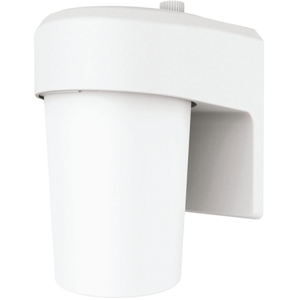 Halo White Dusk To Dawn LED Patio Light Fixture FE08A40FDW