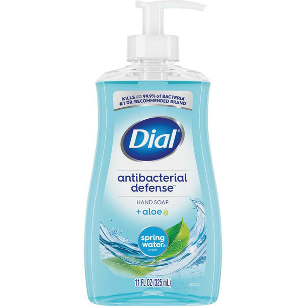 Dial Antibacterial Defense 11 Oz. Spring Water Liquid Hand Soap  2499184