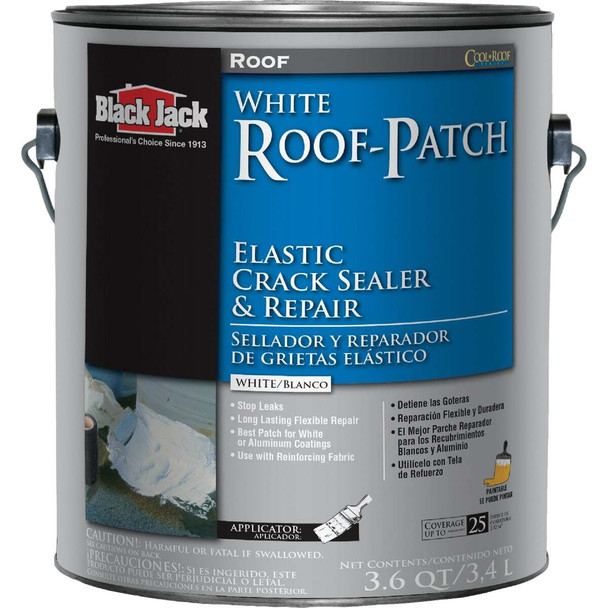 Black Jack Roof-Patch 1 Gal. Elastic Crack Sealer and Repair 5227-1-20