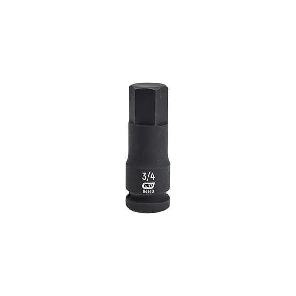 1/2" Dr Deep Universal Hex Socket, 3/4" 84640
