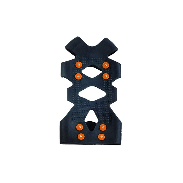 Trex Ice Traction Foot Covers, Large, Rubber, Black
