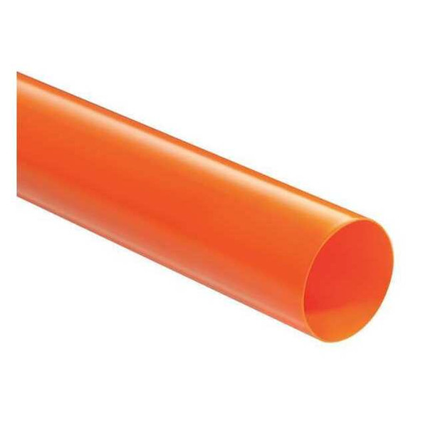 Vinylguard Conveyor Roller Cover, 1-3/8 In, L60 In., Color: Orange 31-CV-1375O