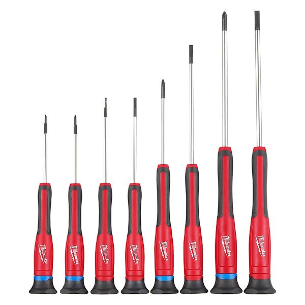 Milwaukee Tool Screwdriver Set, SAE, 8 pcs 48-22-2614