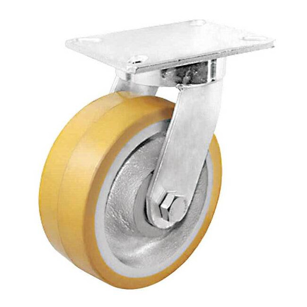 Manufacturer Varies PlateCaster,Swivel,Polyurethane,10 1/8"H P27S-UY080R-16