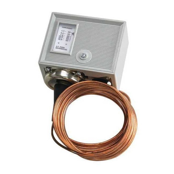 Schneider Electric Freezestat,34-60 Deg F,20 ft. Capilliary TC-5241
