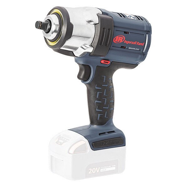 Ingersoll-Rand 20V High-torque 1/2" Cordless Impact Wrench, 1500ft-lb Torq W7152