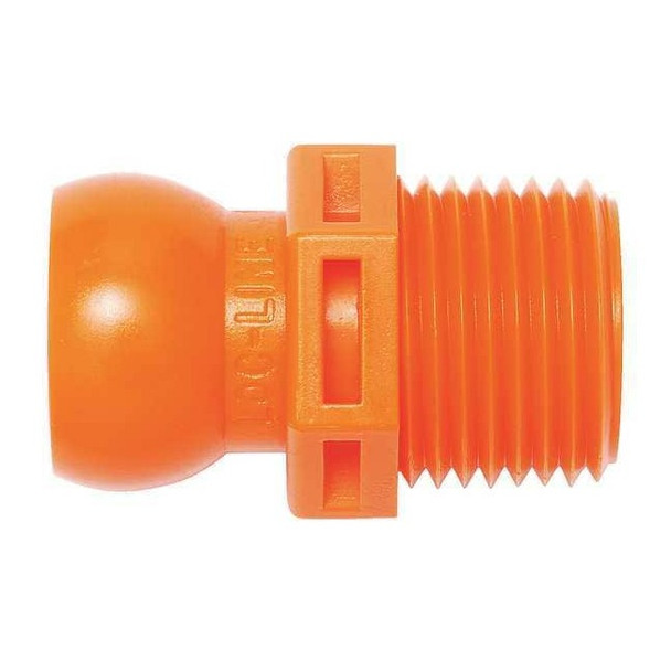 Loc-Line Male NPT Connector,1/2In,PK50 59865