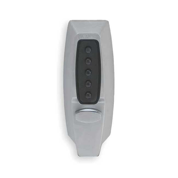 Simplex Pushbutton Deadbolt,Satin Chrome 710826D41