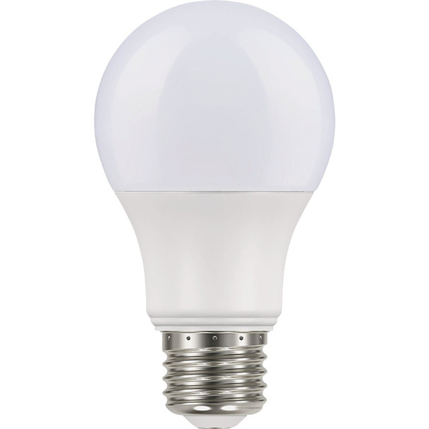 Satco Nuvo 60W Equivalent Warm White A19 Medium Dusk To Dawn LED Light Bulb