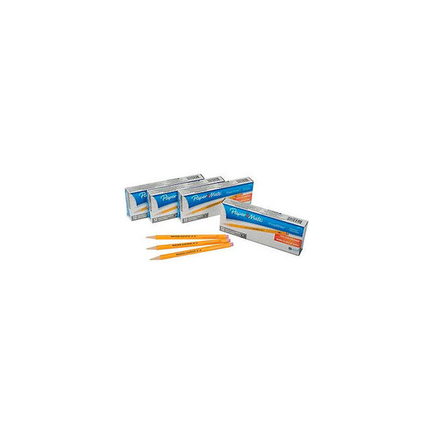 Paper Mate Sharpwriter Mechanical Pencil 0.7mm Yellow Dozen