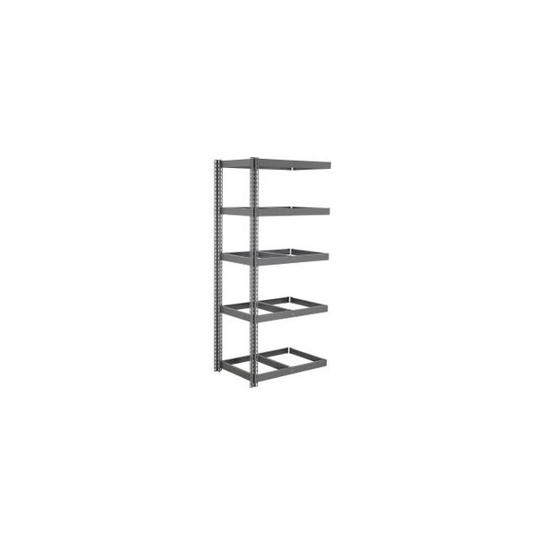 Global Industrial 5 Shelf Heavy Duty Boltless Shelving Add On 36""W x 12""D x 84