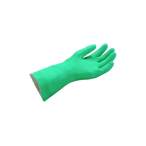 Stansolv® AK-22 Gloves, Cuff, Knit Lined, Size 9, Green