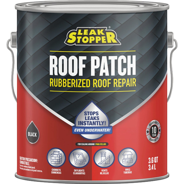 Black Jack Leak Stopper 1 Gal. Rubberized Roof Patch 0311-GA