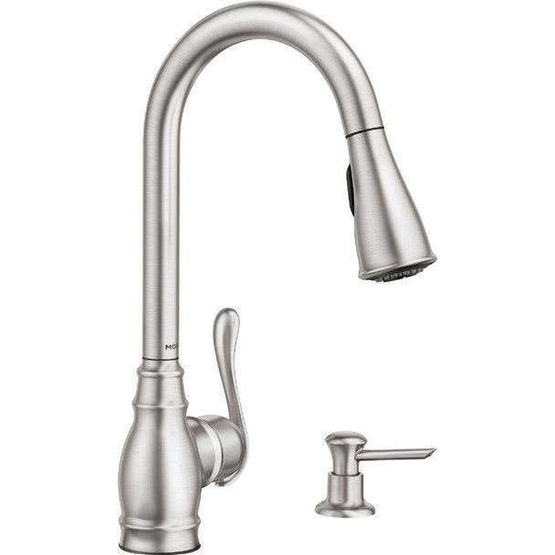 Anabelle 1h Srs Kitchen Faucet CA87003SRS