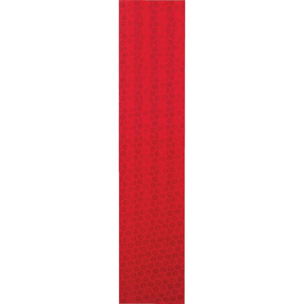 Hy-Ko 1 In. x 6 In. Red Reflective Safety Tape Strips (3-Count) TP-3R