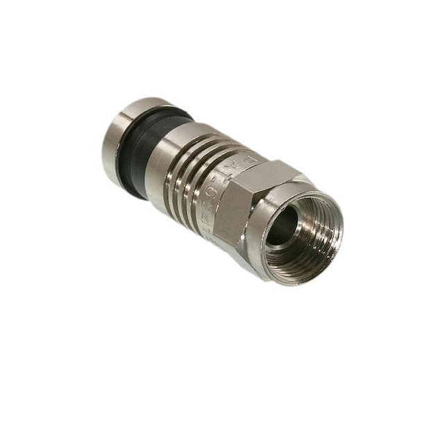 Gem by Triplett RG6 Dual/Tri/Quad Shield cable F M,PK10 0406-6CSQSTP