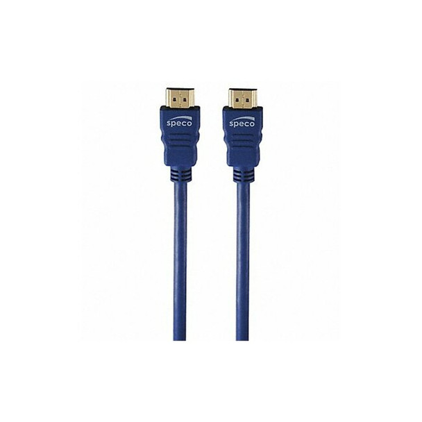 Speco Technologies HDMI Cable,25 ft. L,Blue,Triple SHLD HDCL25