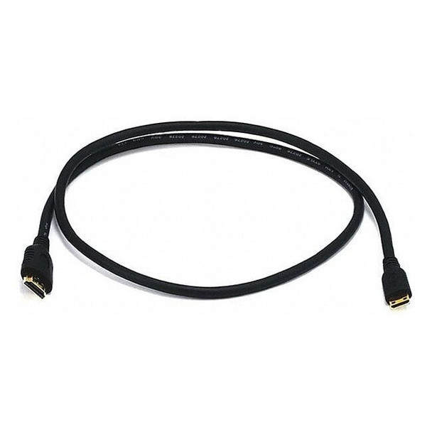 Monoprice HDMI Cable,High Speed,Black,6 ft. L 3645