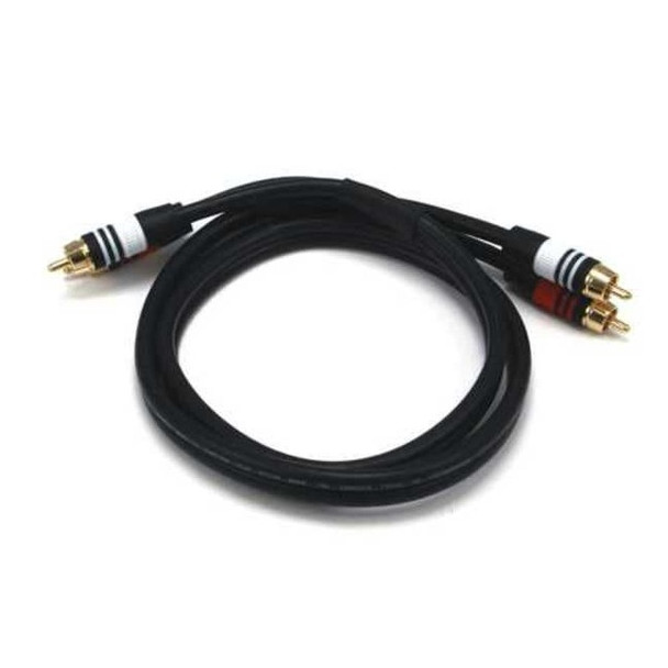 Monoprice A/V Cable,2 RCA M/M, 3ft 2869