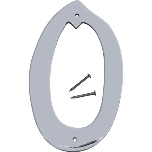 Hy-Ko 4 In. Satin Nickel Number 0 SN-40/0
