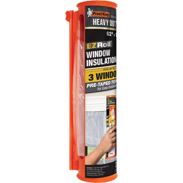 Frost King EZ Roll 62 In. x 126 In. Premium Shrink Window Kit EZ833CDSP12