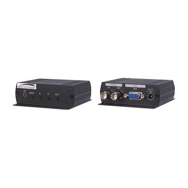 High Resolution Video-Vga Converter, Includes Power Supply