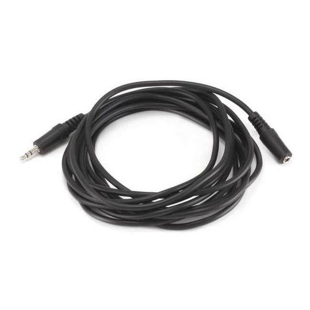 Monoprice Audio Cable,3.5mm,M/F,12 Ft 649